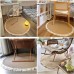 rokinp Handmade Circle Living Room Carpet | Boho-Inspired Round Rug for Cozy and Stylish Spaces