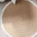 rokinp Handmade Circle Living Room Carpet | Boho-Inspired Round Rug for Cozy and Stylish Spaces