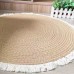 rokinp Handmade Circle Living Room Carpet | Boho-Inspired Round Rug for Cozy and Stylish Spaces